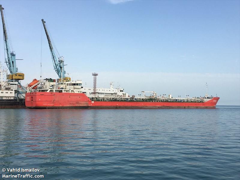 kenar (Oil Products Tanker) - IMO 9702675, MMSI 434122700, Call Sign EZHL under the flag of Turkmenistan