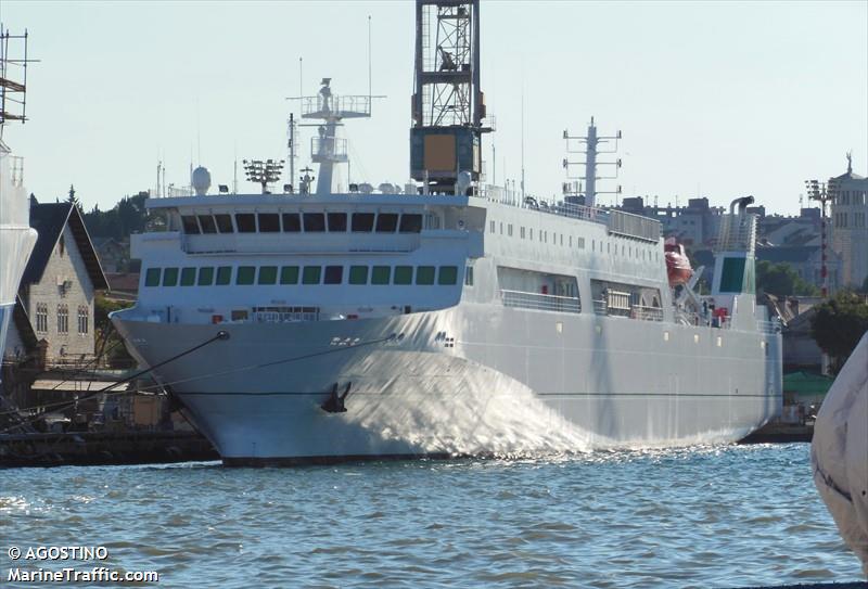 berkarar (Passenger/Ro-Ro Cargo Ship) - IMO 9684330, MMSI 434123000, Call Sign EZHO under the flag of Turkmenistan