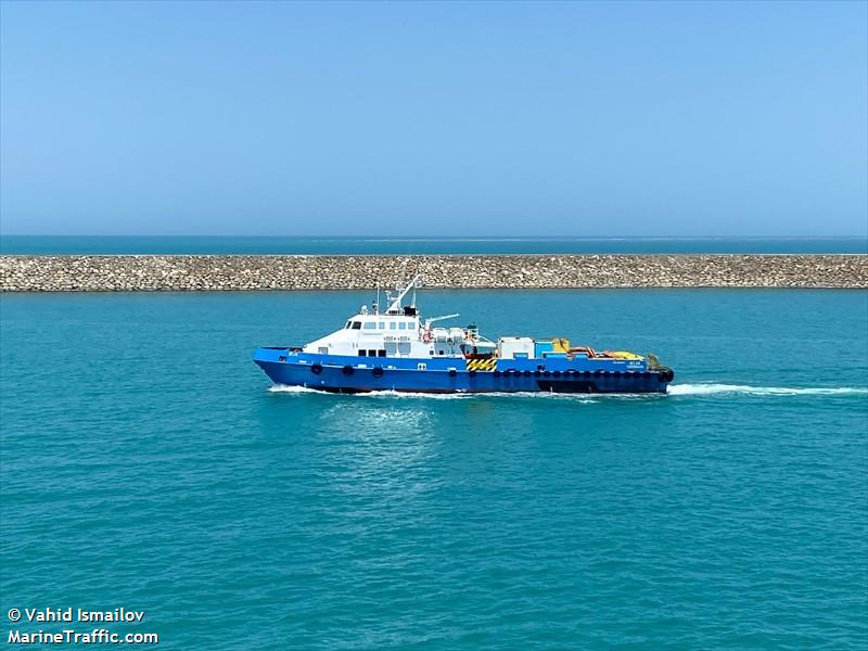 aylar (Offshore Tug/Supply Ship) - IMO 9692870, MMSI 434131100, Call Sign EZKB under the flag of Turkmenistan