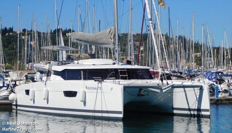 argonauts (Pleasure craft) - IMO , MMSI 503086230, Call Sign 862289 under the flag of Australia