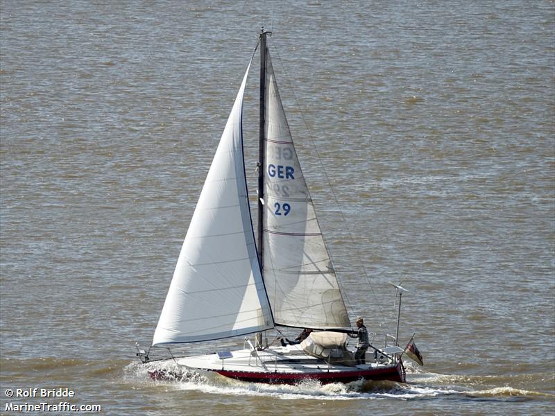 dorothee (Sailing vessel) - IMO , MMSI 211634920, Call Sign DG8131 under the flag of Germany