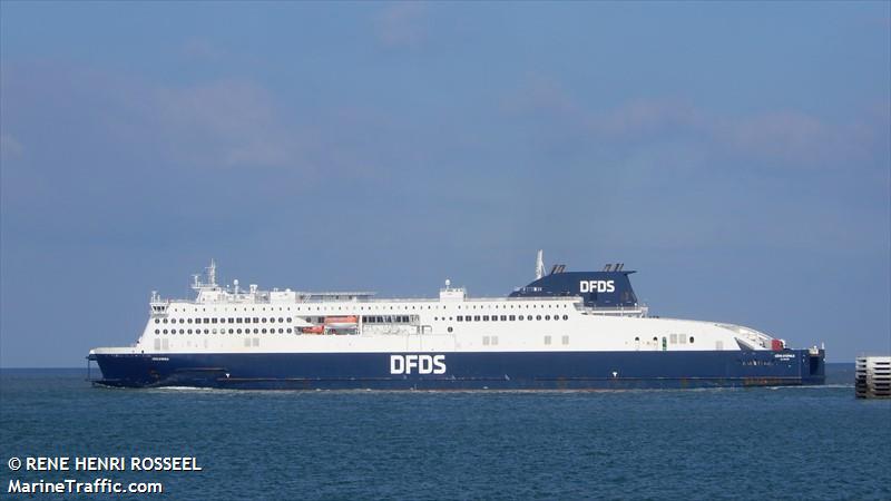 cote dopale (Passenger/Ro-Ro Cargo Ship) - IMO 9858321, MMSI 228417600, Call Sign FMQX under the flag of France