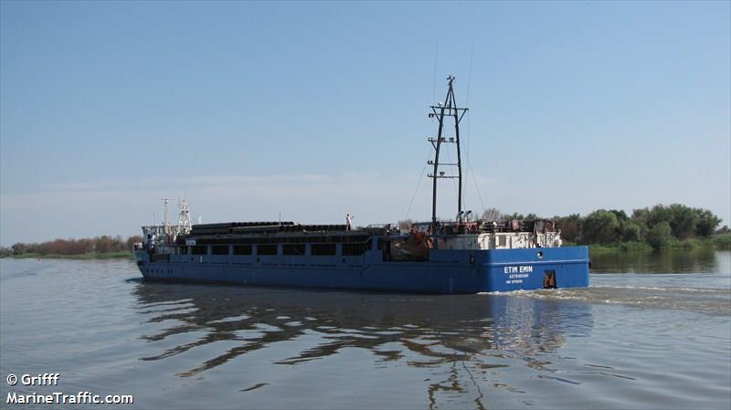 etim emin (General Cargo Ship) - IMO 8700010, MMSI 273355400, Call Sign UBIG5 under the flag of Russia