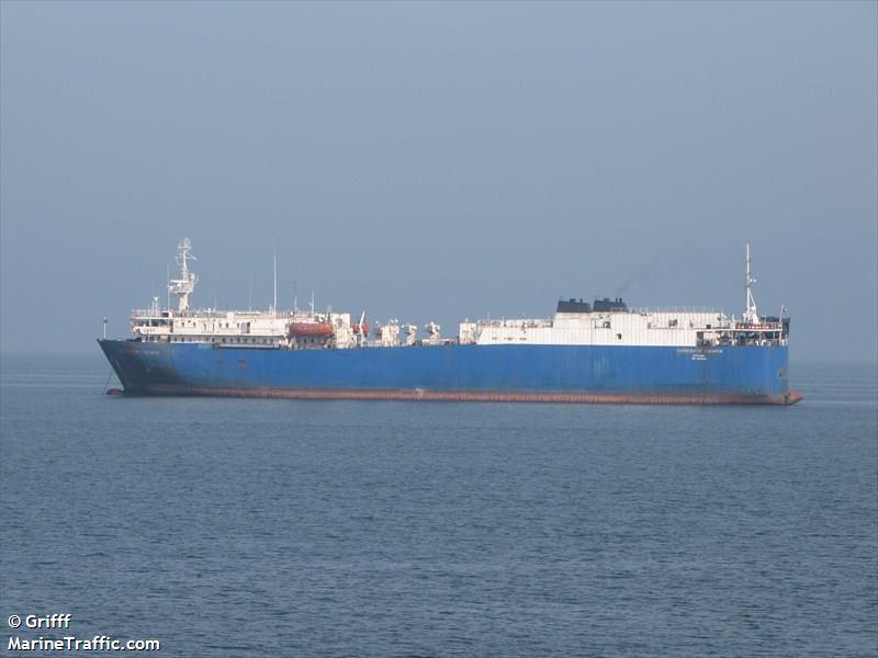 kompozitor gasanov (Ro-Ro Cargo Ship) - IMO 8606628, MMSI 273428520, Call Sign UAVY under the flag of Russia