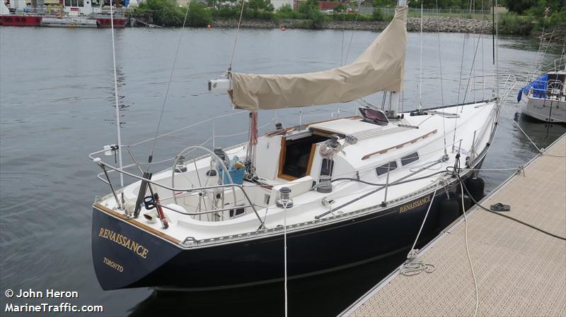 renaissance vi (Sailing vessel) - IMO , MMSI 316014181, Call Sign CFN5347 under the flag of Canada