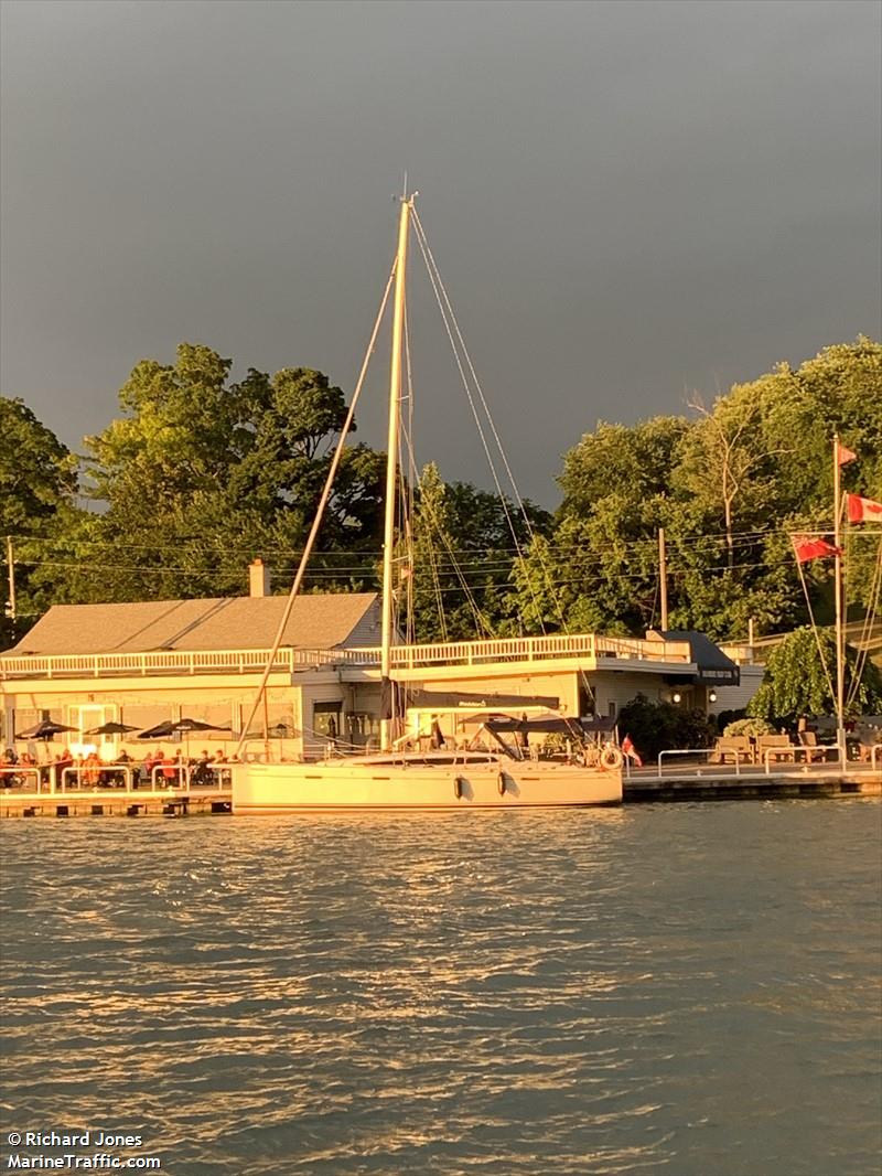 sansara (Sailing vessel) - IMO , MMSI 316043327 under the flag of Canada