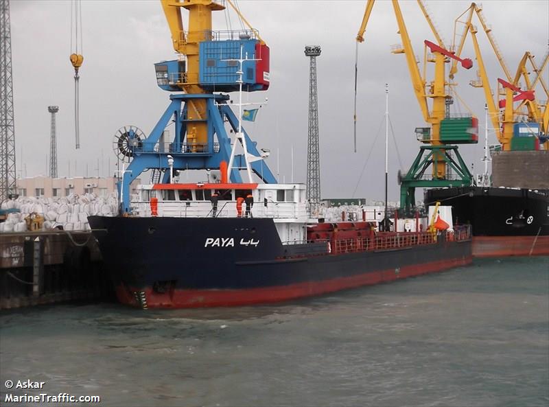 paya (General Cargo Ship) - IMO 8888898, MMSI 422033300, Call Sign EPBT2 under the flag of Iran