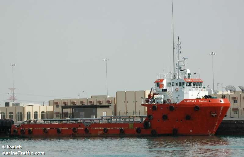 marcap 2 (Offshore Tug/Supply Ship) - IMO 9292929, MMSI 470745000, Call Sign A6E2938 under the flag of UAE