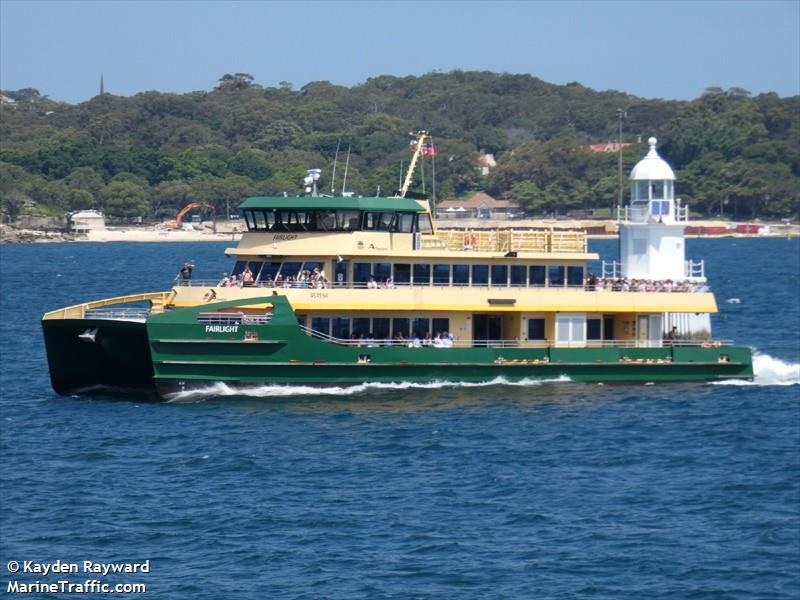 fairlight (Passenger ship) - IMO , MMSI 503106820, Call Sign 457554 under the flag of Australia