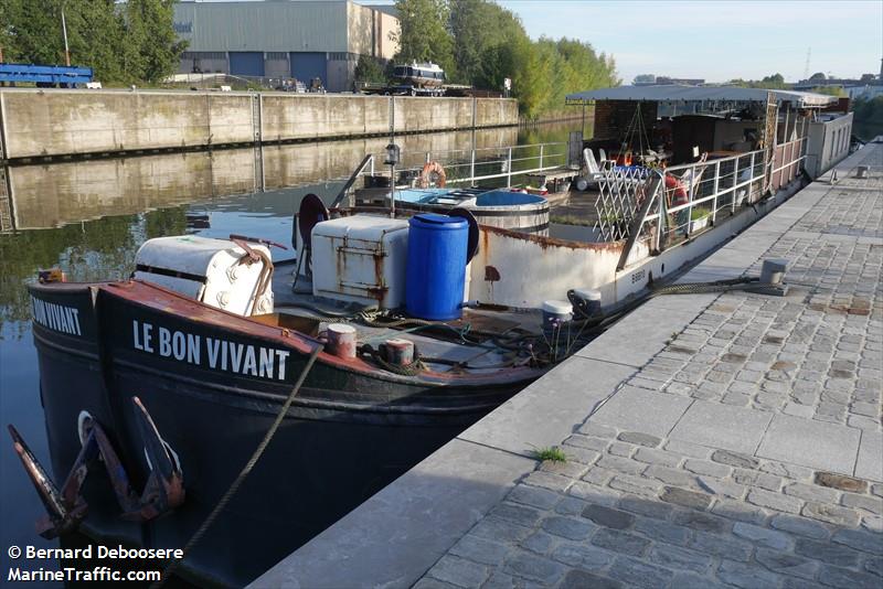 le bon vivant (-) - IMO , MMSI 205187939, Call Sign OR7939 under the flag of Belgium