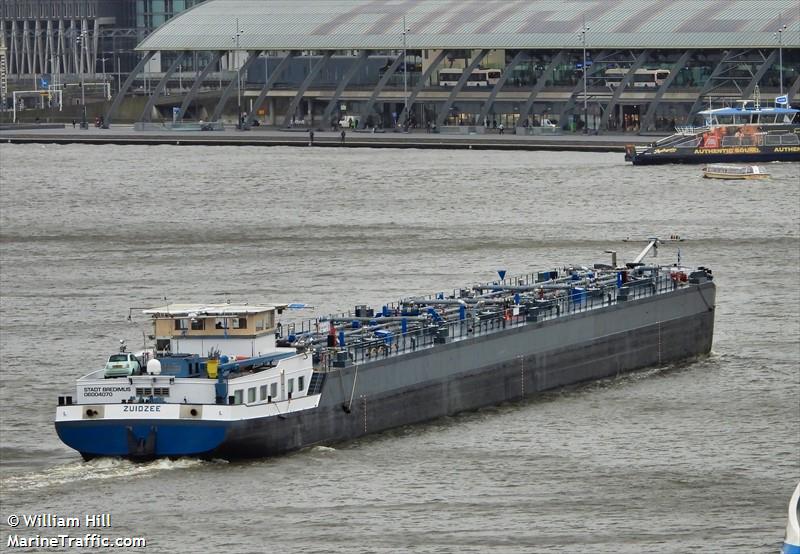 zuidzee (Tanker) - IMO , MMSI 205278990, Call Sign OT2789 under the flag of Belgium