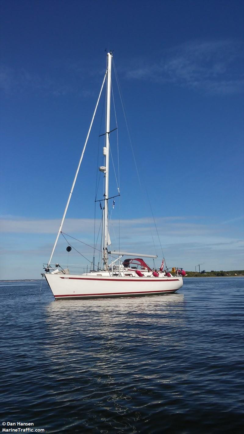 haydii (Sailing vessel) - IMO , MMSI 219024416, Call Sign XPH3301 under the flag of Denmark