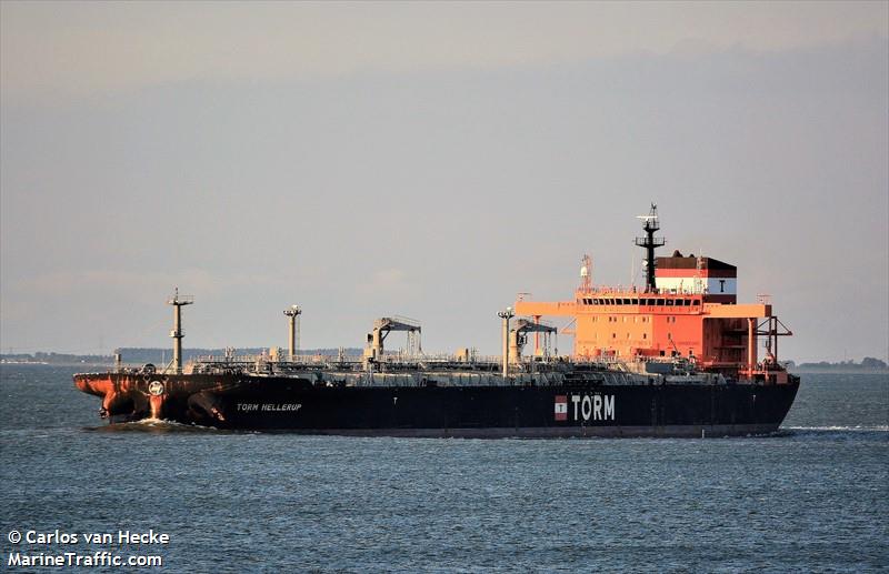 torm hellerup (Crude Oil Tanker) - IMO 9798002, MMSI 219029327, Call Sign OZEQ2 under the flag of Denmark