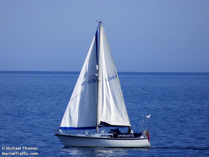 aphrodite (Sailing vessel) - IMO , MMSI 235051896, Call Sign MDMU3 under the flag of United Kingdom (UK)