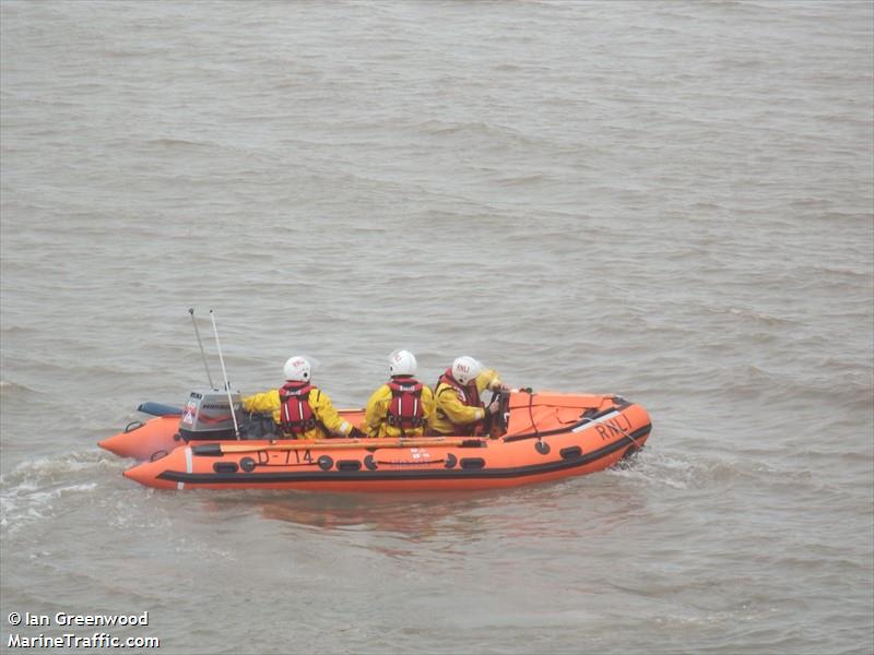 rnli lifeboat d-714 (-) - IMO , MMSI 235076273 under the flag of United Kingdom (UK)