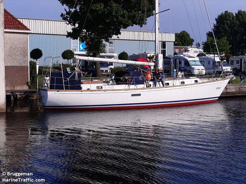 altair (Sailing vessel) - IMO , MMSI 244100859, Call Sign PC8038 under the flag of Netherlands