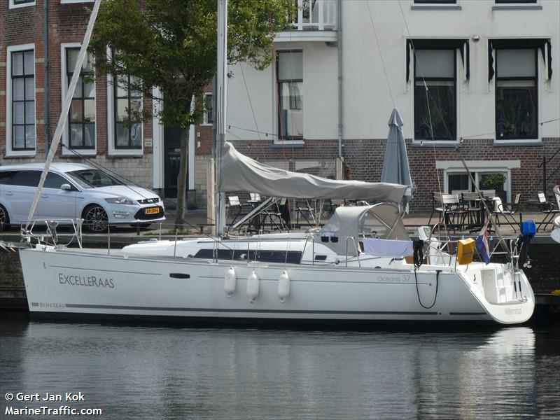 excelleraas (Pleasure craft) - IMO , MMSI 244850858, Call Sign PB3421 under the flag of Netherlands