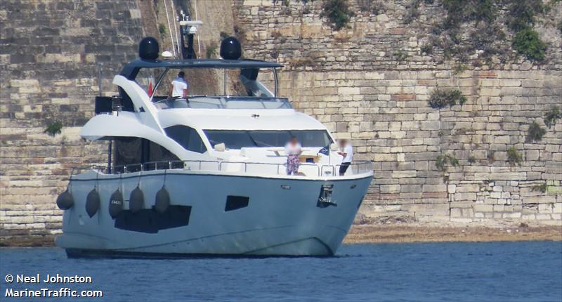 date (Pleasure craft) - IMO , MMSI 256002108, Call Sign 9HB8236 under the flag of Malta