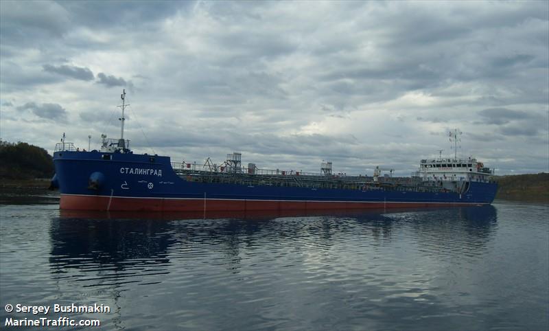 stalingrad (Chemical/Oil Products Tanker) - IMO 9690212, MMSI 273340640, Call Sign    UAFH under the flag of Russia