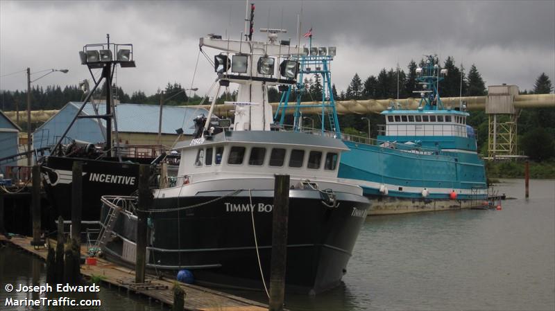 timmy boy (Fishing vessel) - IMO , MMSI 367500440, Call Sign WDF8969 under the flag of United States (USA)