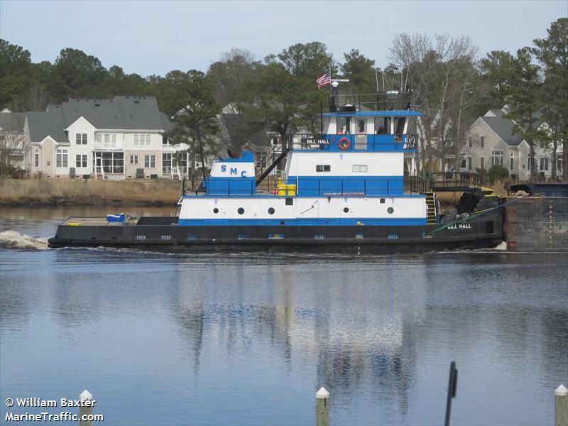 bill hall (Towing vessel) - IMO 1638880, MMSI 367538350, Call Sign WAP8305 under the flag of United States (USA)