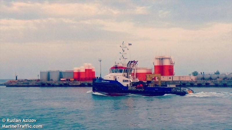 cms pahlavan (Tug) - IMO 9753789, MMSI 423404100, Call Sign 4JQG under the flag of Azerbaijan