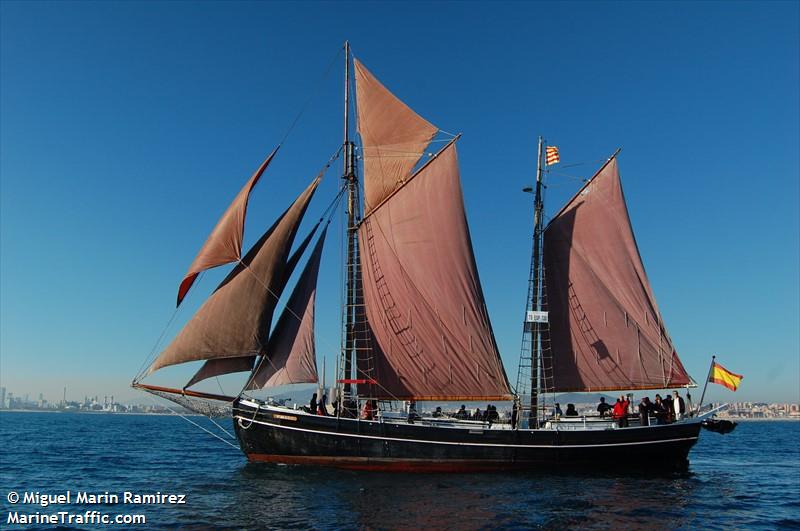 ciutat badalona (Sailing vessel) - IMO , MMSI 224323380, Call Sign EC2541 under the flag of Spain