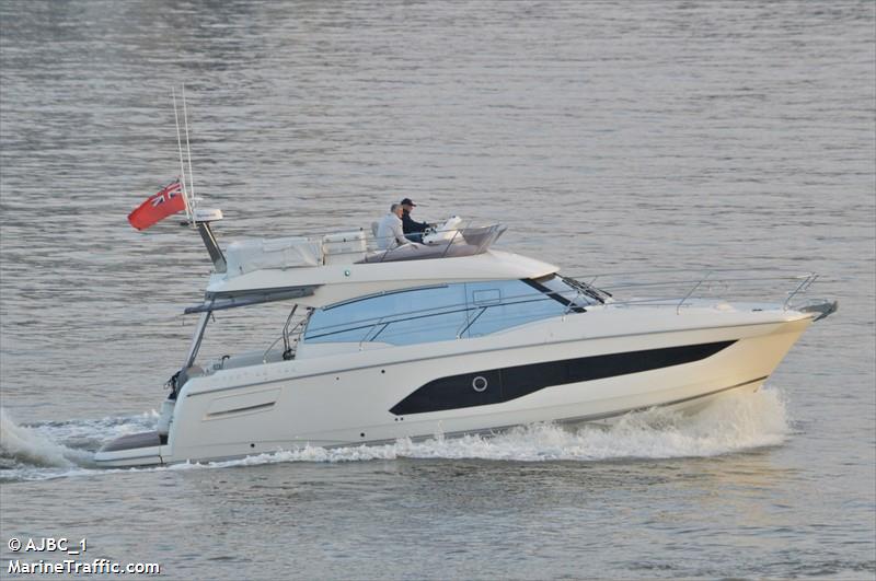 allena rose (Pleasure craft) - IMO , MMSI 232037422, Call Sign MJSF5 under the flag of United Kingdom (UK)