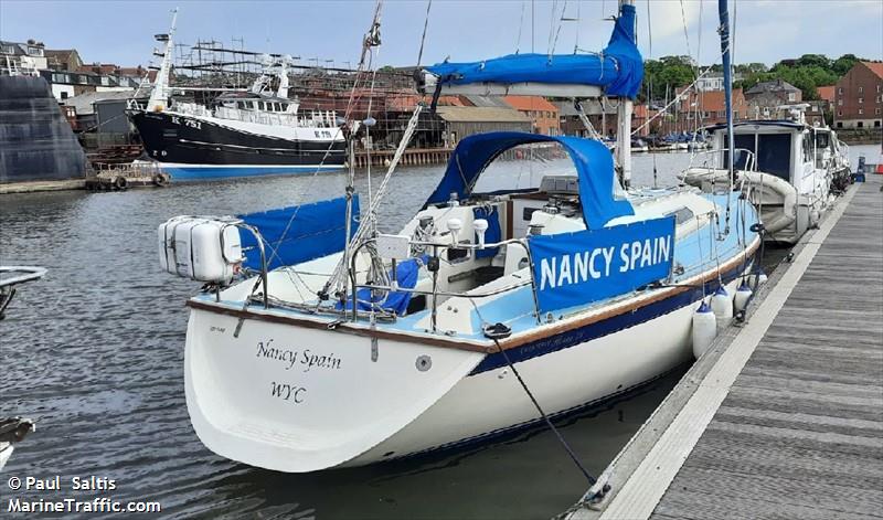 nancy spain (-) - IMO , MMSI 235052446, Call Sign MGTZ6 under the flag of United Kingdom (UK)