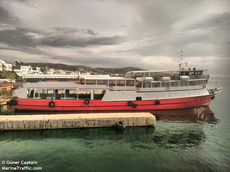 omer kaptan 3 (Passenger ship) - IMO , MMSI 271010808, Call Sign TC5644 under the flag of Turkey