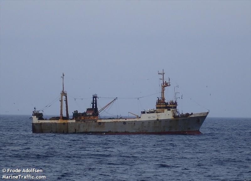 baiga (Fishing Vessel) - IMO 8139120, MMSI 273295700, Call Sign UAWF under the flag of Russia