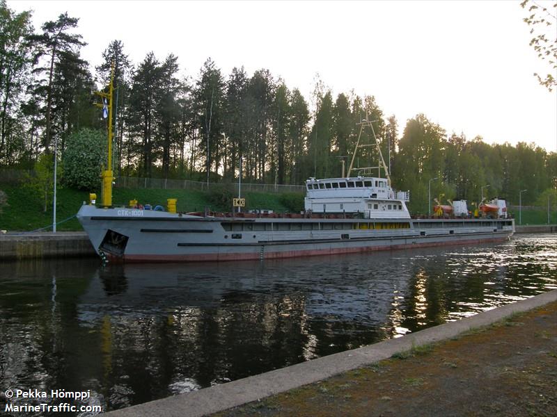 stk1001 (Cargo ship) - IMO 8326034, MMSI 273326700, Call Sign UBEK under the flag of Russia