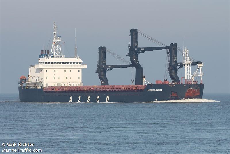 valeri vasiliev (General Cargo Ship) - IMO 8912974, MMSI 273359470, Call Sign UBUI8 under the flag of Russia