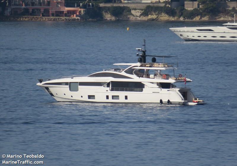 piacere (Pleasure craft) - IMO 9881017, MMSI 319223100, Call Sign ZGOZ5 under the flag of Cayman Islands