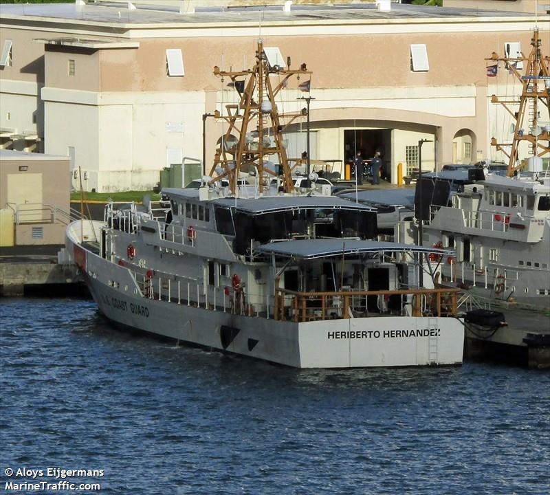 cg heriberto hernand (Law enforcment) - IMO , MMSI 338926414, Call Sign NDOB under the flag of USA