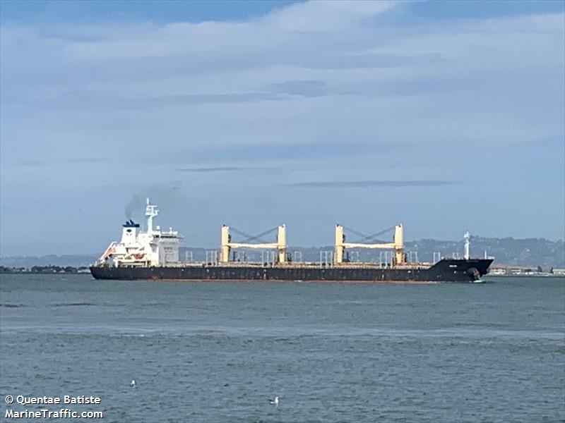 delos (Bulk Carrier) - IMO 9612375, MMSI 352978120, Call Sign 3E3952 under the flag of Panama