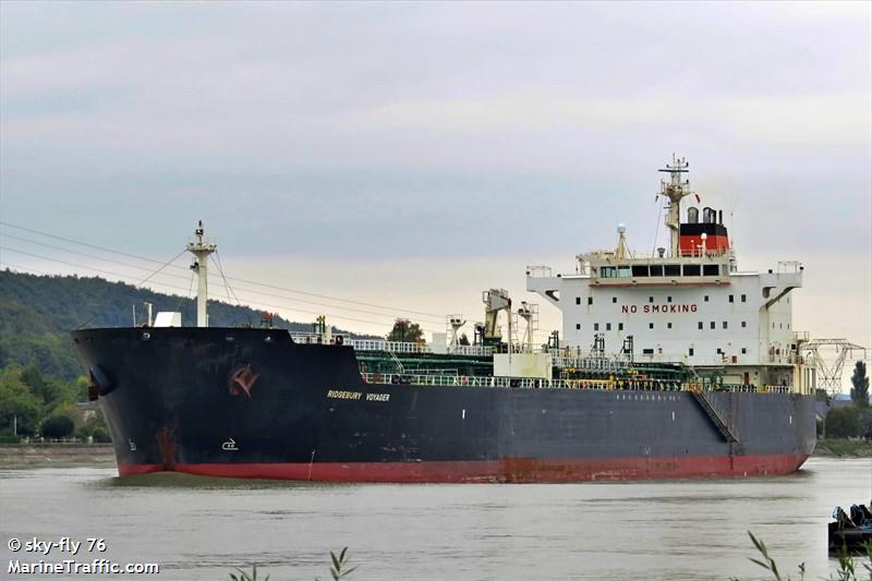 ridgebury voyager (Chemical/Oil Products Tanker) - IMO 9332315, MMSI 538009571, Call Sign V7A4907 under the flag of Marshall Islands