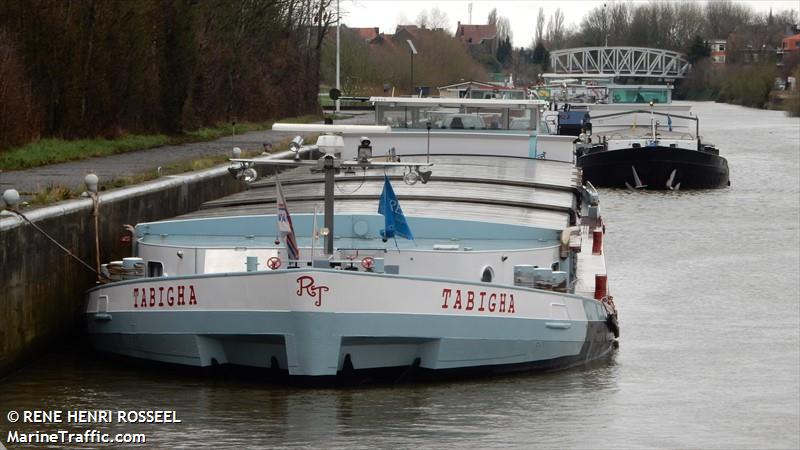 tabigha (Cargo ship) - IMO , MMSI 205383790, Call Sign OT3837 under the flag of Belgium