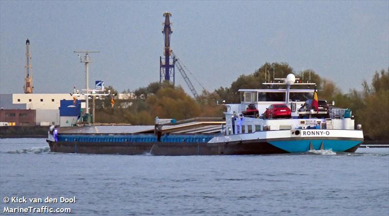 ronny-o (Cargo ship) - IMO , MMSI 205484290, Call Sign OT4842 under the flag of Belgium