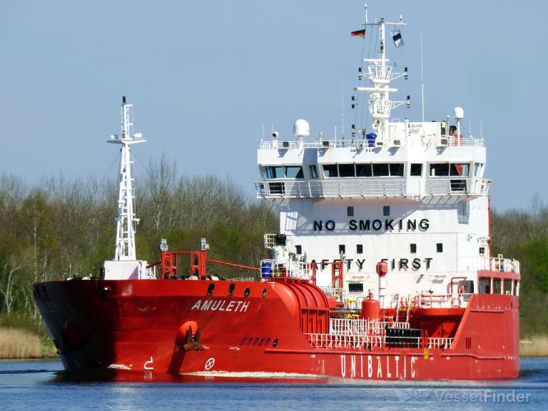 amuleth (Chemical/Oil Products Tanker) - IMO 9778002, MMSI 209066000, Call Sign 5BTE4 under the flag of Cyprus