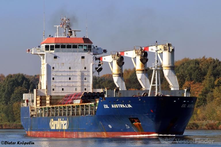 esl australia (General Cargo Ship) - IMO 9365661, MMSI 209139000, Call Sign 5BVC4 under the flag of Cyprus