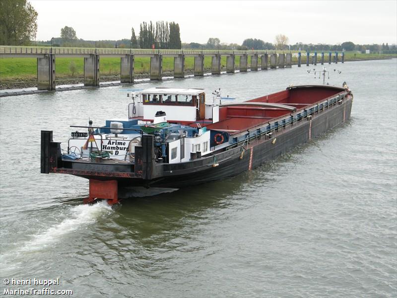 arime (Cargo ship) - IMO , MMSI 211169440, Call Sign DA4201 under the flag of Germany