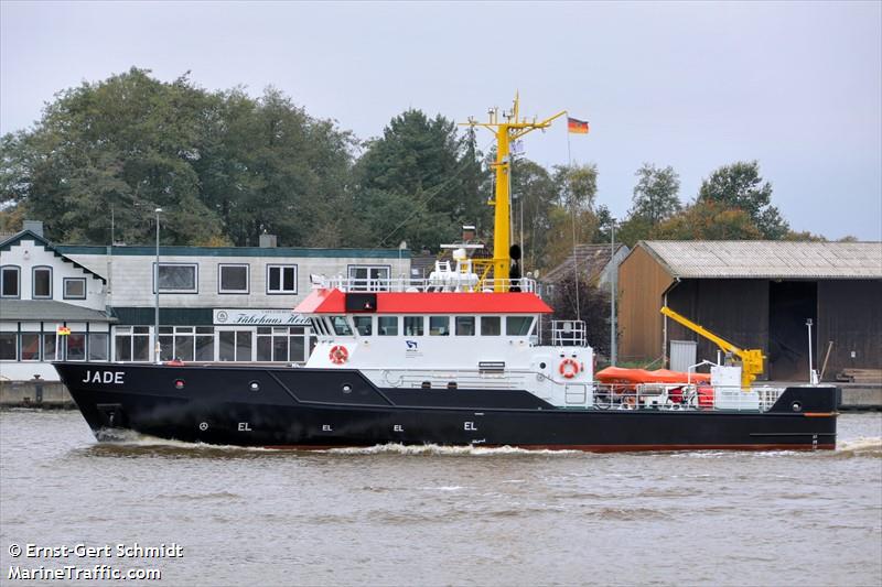 jade (Research Vessel) - IMO 9199165, MMSI 211286490, Call Sign DBKO under the flag of Germany