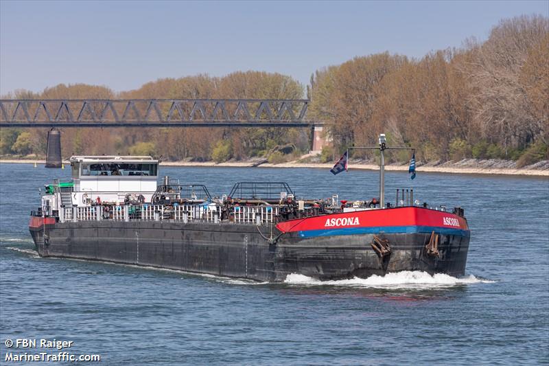 ascona (Tanker) - IMO , MMSI 211473920, Call Sign DH8802 under the flag of Germany