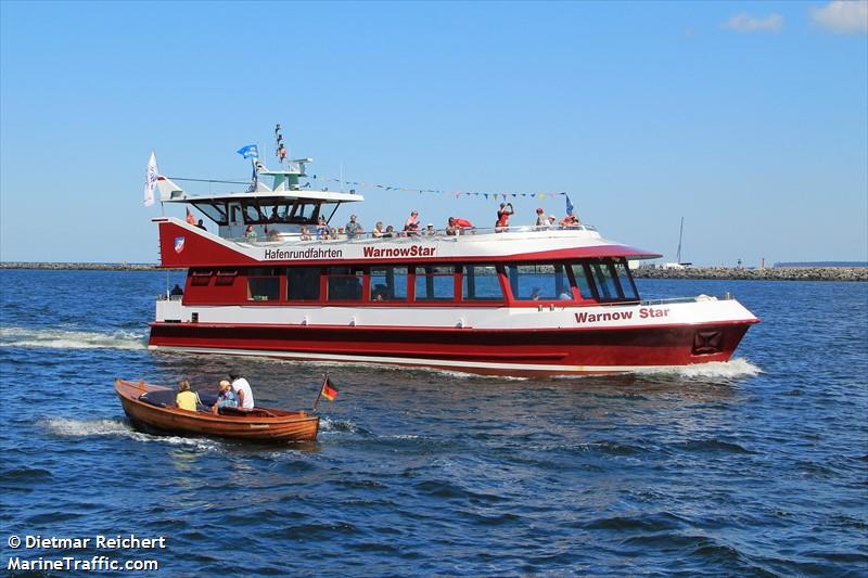 warnowstar (Passenger ship) - IMO , MMSI 211549170, Call Sign DG4994 under the flag of Germany