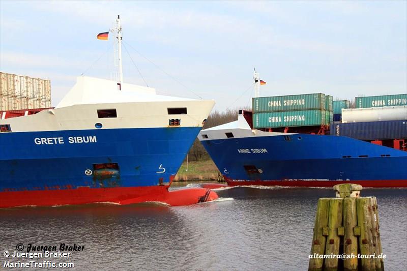 grete sibum (Container Ship) - IMO 9398773, MMSI 212008000, Call Sign 5BDP2 under the flag of Cyprus