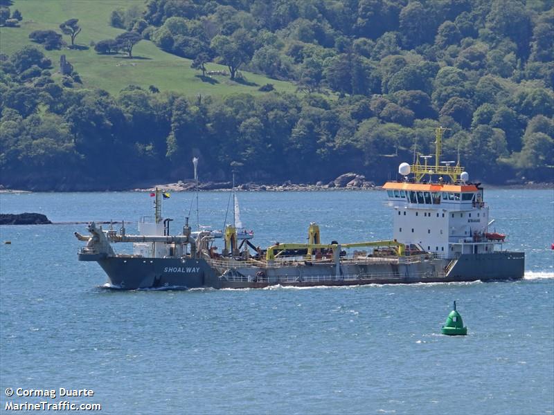 shoalway (Hopper Dredger) - IMO 9556337, MMSI 212115000, Call Sign 5BYP2 under the flag of Cyprus