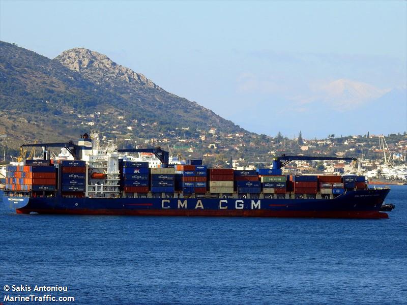 cma cgm f. st pierre (Container Ship) - IMO 9261891, MMSI 215342000, Call Sign 9HA5071 under the flag of Malta