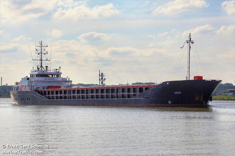 anouk (General Cargo Ship) - IMO 9196266, MMSI 218856000, Call Sign DGME under the flag of Germany