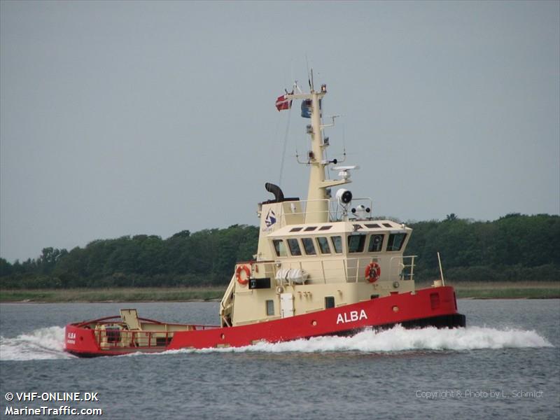 alba (Tug) - IMO , MMSI 219001083, Call Sign OZEM under the flag of Denmark
